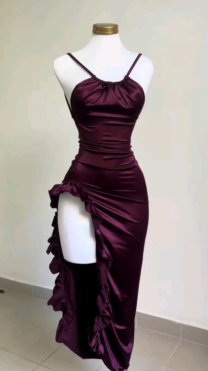 High Slit Maxi Dress