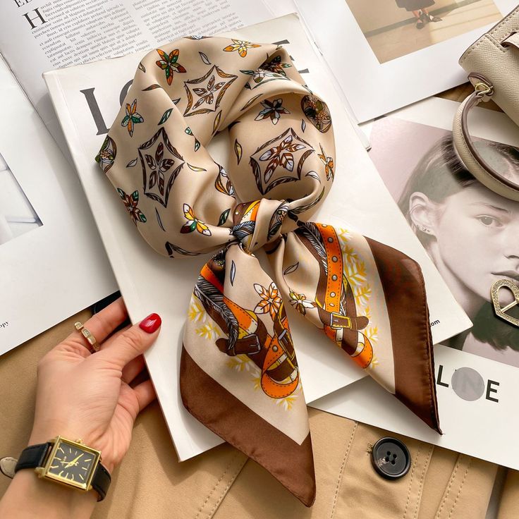 Silk Square Scarf